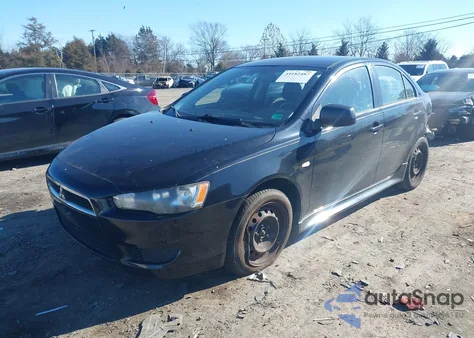 2011 Mitsubishi Lancer Es из США, поврежденный, VIN JA32U2FU5BU004980